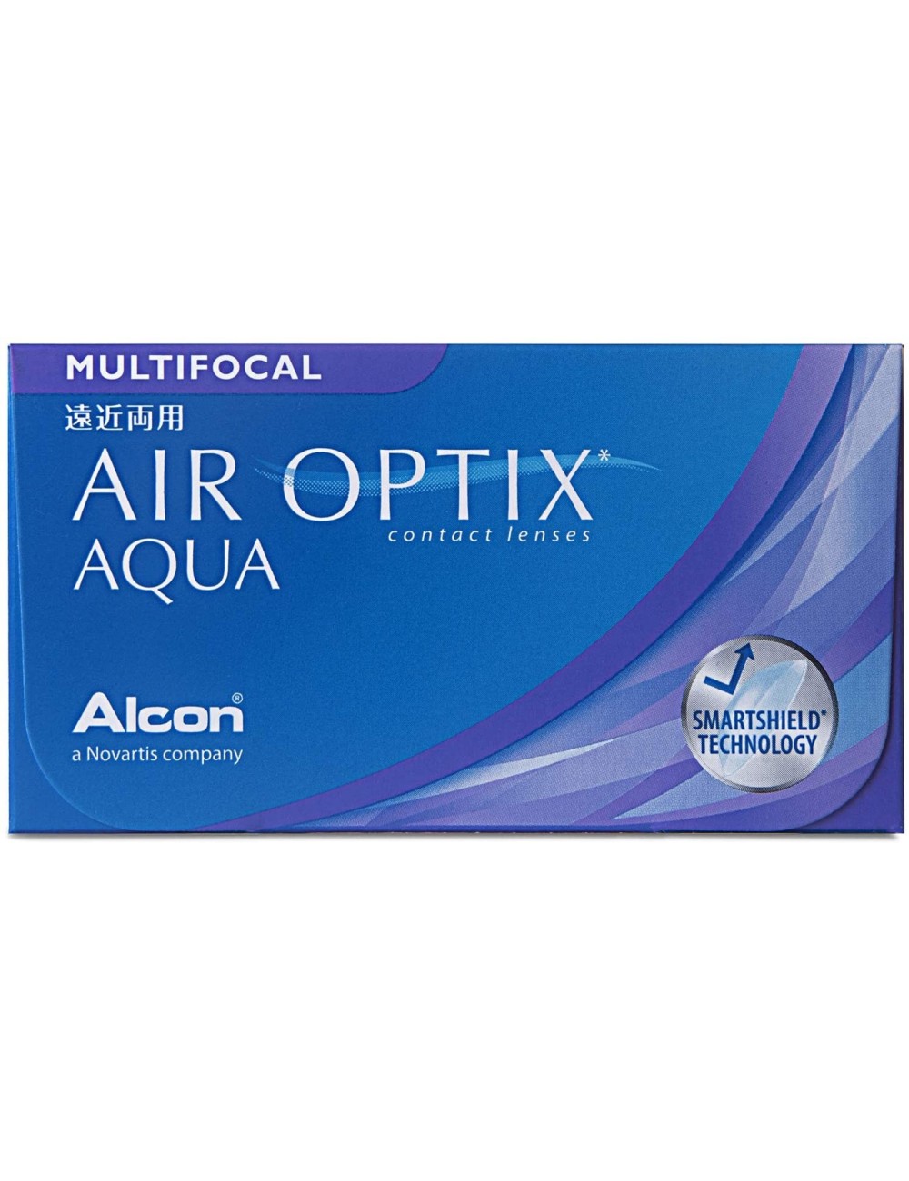 AIR OPTIX Lentes de multifocales mensuales, R 8.6, 14.2, 2.75 dioptría, adición media - 6 lentillas
